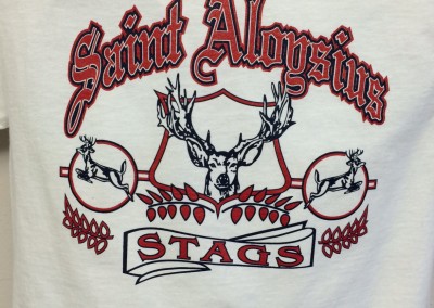 Saint Alogsius Stags | Screen Printing