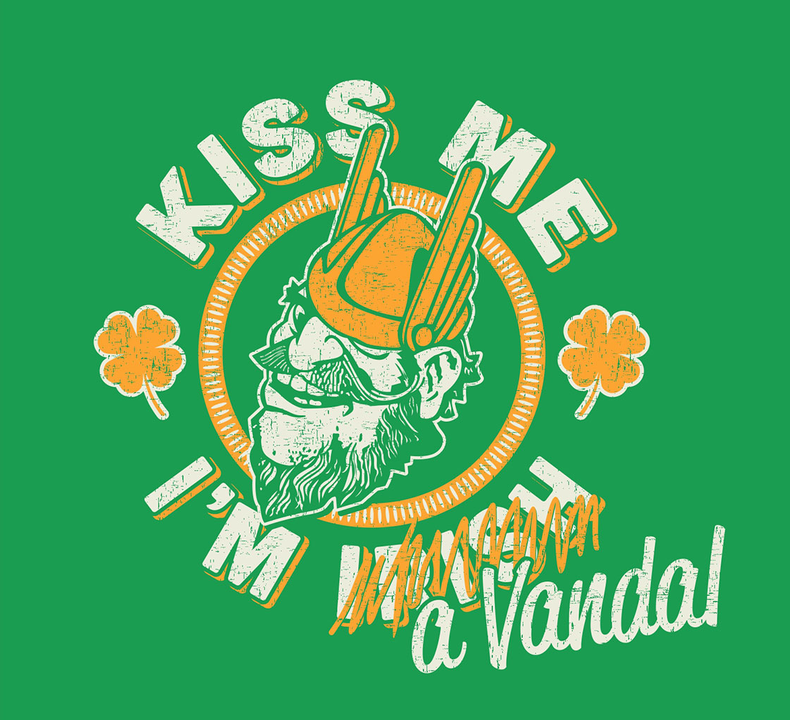 Screen Printing | Kiss Me I Am A Vandal T-Shirts